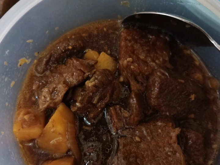 Langkah Gampang Membuat Resep Bistik Daging Sapi simple no ulek2 Anti Ribet, Lezat Sekali