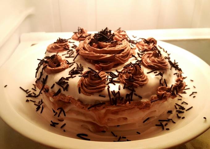 Recipe of Perfect Pound Cake with White frosting😍