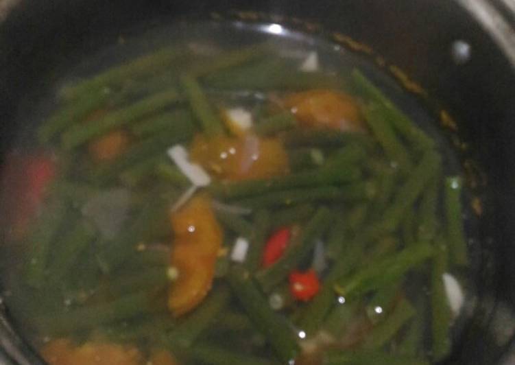 Sayur asem kacang panjang