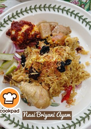 Gambar 👩‍🍳Nasi Briyani Ayam