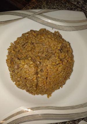 صورة لوصفة فريك بالكبد والقوانص