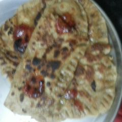 A picture of Sweet mava paratha.
