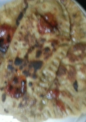 A picture of Sweet mava paratha.