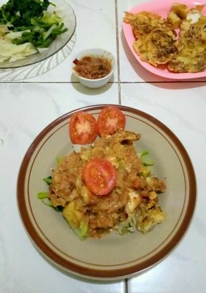 Foto resep Lotek Sayur Tak Pakai Cobek