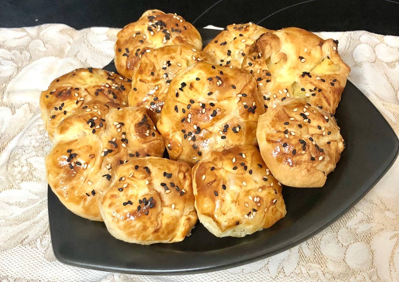 Mini tartes pomme de terre - feta