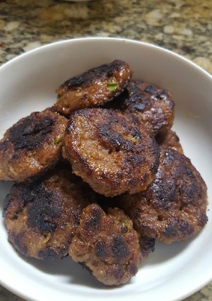 Una foto de Mini carne de Hamburguesa