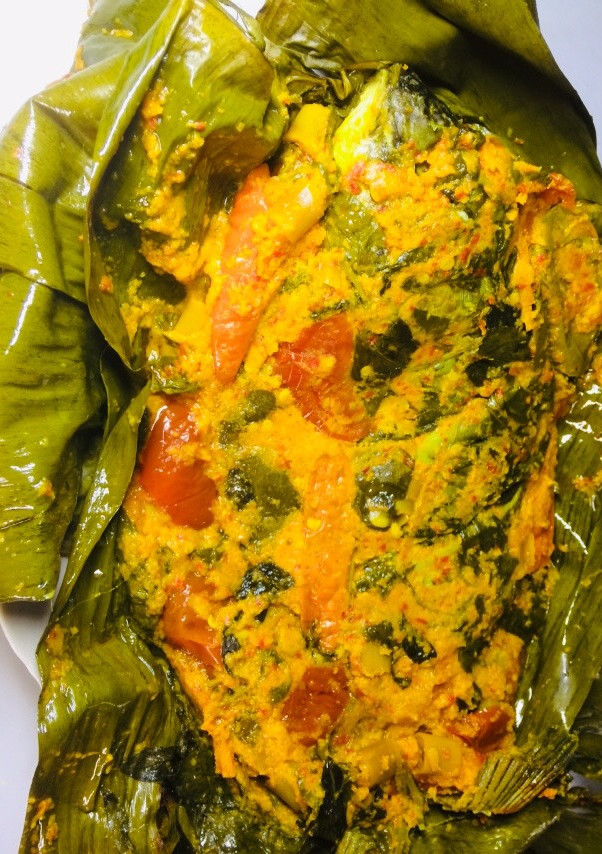 Foto resep 04. Pepes Ikan Mas Pedes