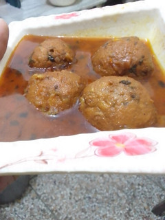 A picture of Fish Meatballs 🐟🐟🐟.