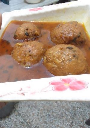 A picture of Fish Meatballs 🐟🐟🐟.