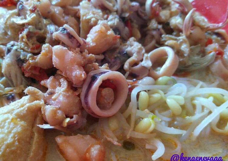 Resep Laksa Seafood 🍲 yang Enak