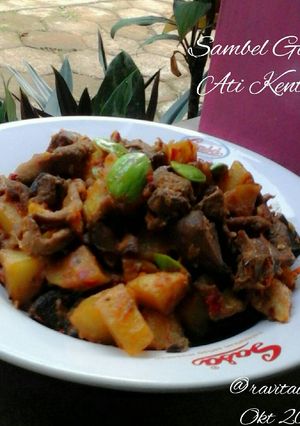 Foto resep Sambel goreng ati kentang