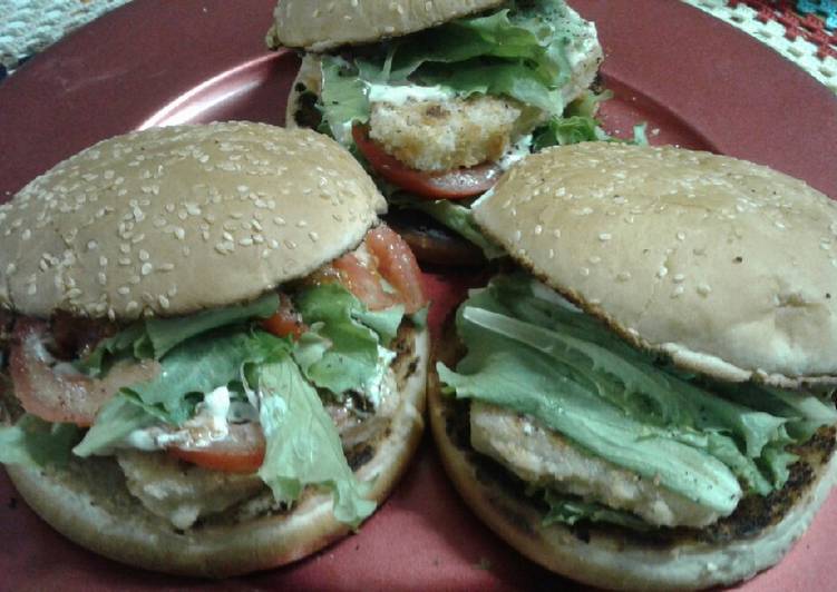 Panino con fiscbuger 😍