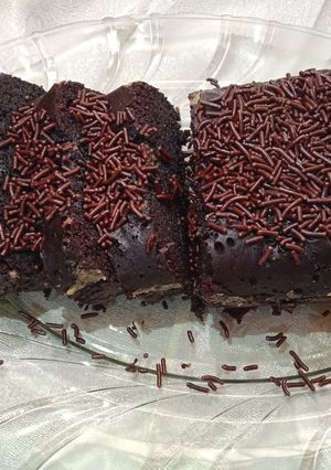 Foto resep Fudgy Brownis Kukus no Oven no Mixer