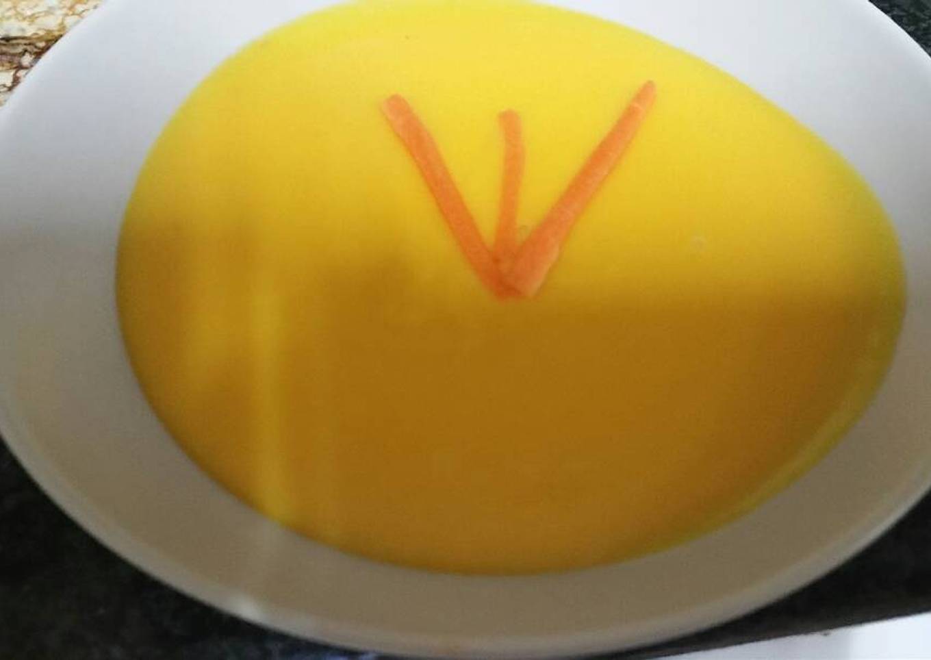 Crema de zanahoria a mí manera