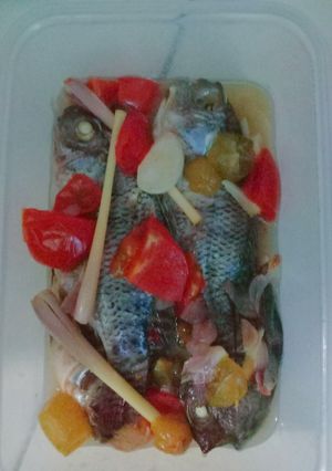 Foto resep Steam ikan nila