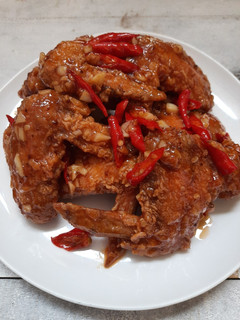 Foto resep Sayap Ayam Krispi Saos Madu