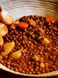 Slow Cooker Stewed Lentils (Crockpot)