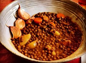 Foto principal de Lentejas estofadas en olla de cocción lenta Crockpot