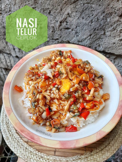 Foto resep Nasi Telur Ceplok