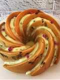 Blueberry Lemon Bundt Cake with Passionfruit Icing