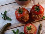 برغل على بندورة