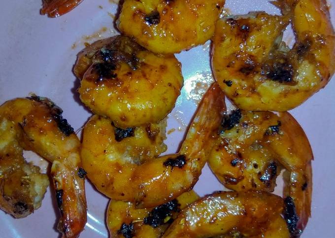 Udang bakar madu