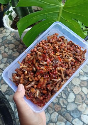 Foto resep Tempe teri kacang Balado