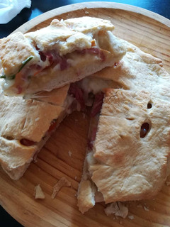Una foto de Pan relleno a la italiana