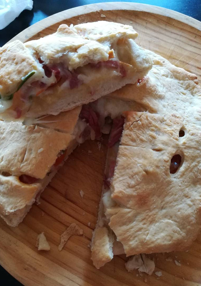 Una foto de Pan relleno a la italiana