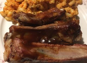 Una foto de Costillas en barbecue