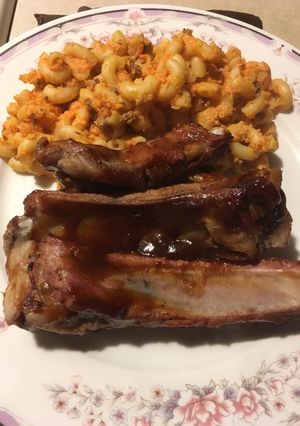 Una foto de Costillas en barbecue