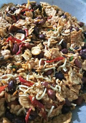 Foto resep Kering tempe teri kacang