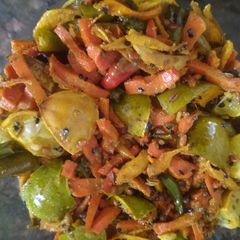 A picture of Turmeric pickle.
