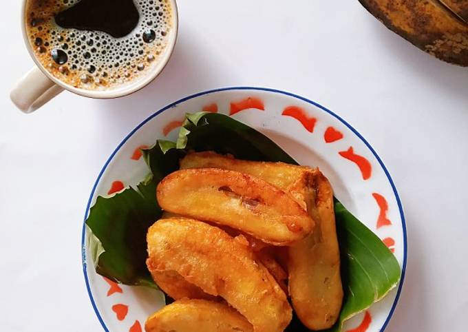 Cara bikin Pisang Goreng Krispi Tepung Ketan Cara bikin Pisang Goreng Krispi Tepung Ketan