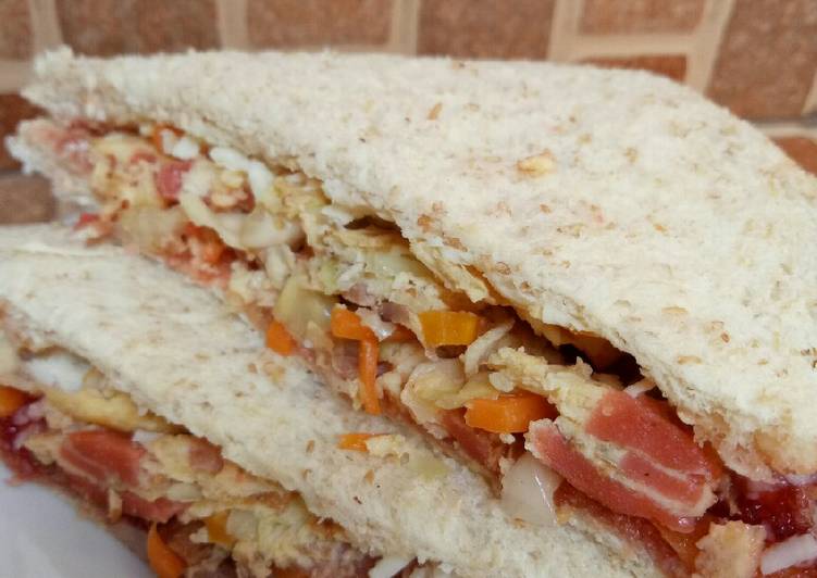Inkigayo Sandwich ala Korean Food