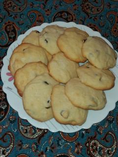 عکسی از دستور شیرینی کشمشی