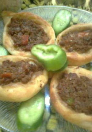 صورة لوصفة صفيحة باللحمة والبندورة 😍