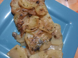 صينية بطاطس بالفطر