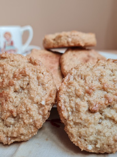Una foto de Galletas de avena y coco en licuadora 🥥 🏝️