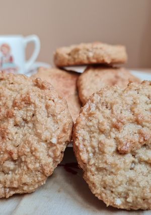 Una foto de Galletas de avena y coco en licuadora 🥥 🏝️