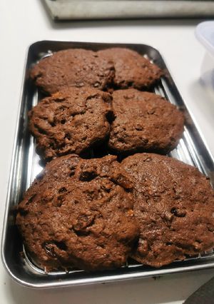 Foto resep Chewy cookie- banana choco chip and raisin