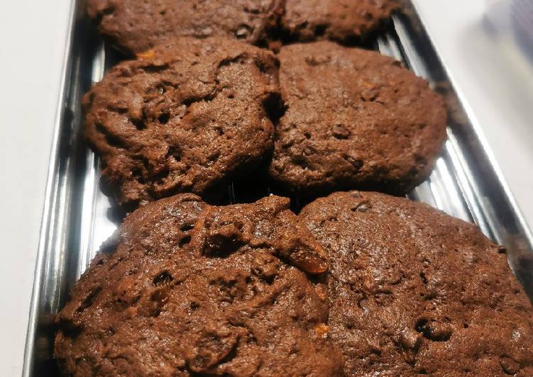 Resep Chewy cookie- banana choco chip and raisin Anti Gagal