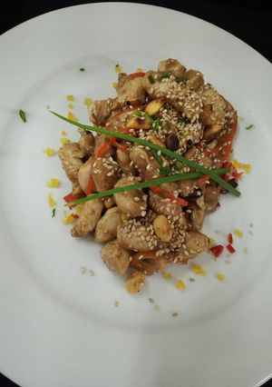 Una foto de Pollo Kung Pao
