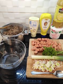 Lencse saláta recept fotója