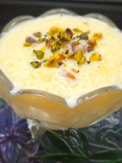केसर राइस खीर (Kesar rice kheer recipe in Hindi) रेसिपी मुख्य फोटो