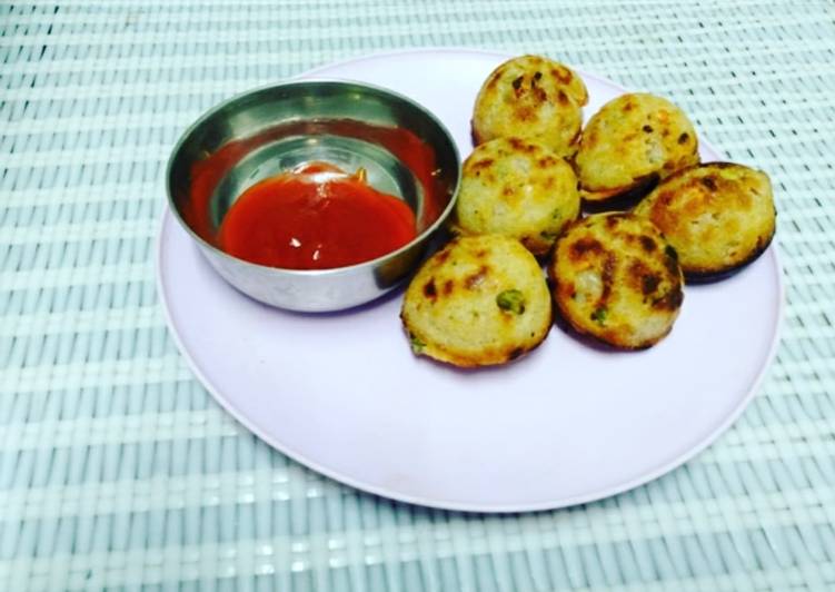 Recipe of Suji ke Appe in 11 Minutes at Home