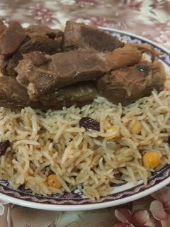 صورة لوصفة قبولي لحم من ايد ام خالد 😋