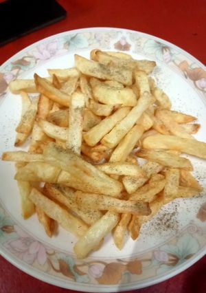 氣炸鍋自製薯條 的食譜成品照片