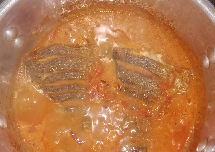 Steps to Cook Appetizing Fish stew