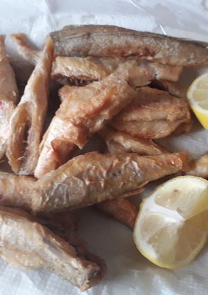 Foto di Triglie e merluzzetti fritti